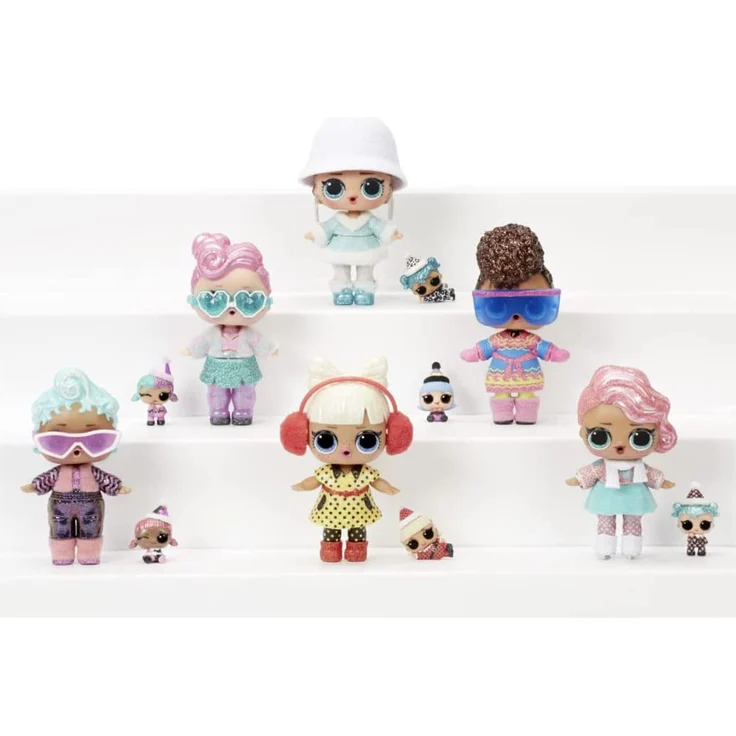 L. O. L. Surprise! Winter Chill Doll Asst in PDQ Mini-Puppe Weiblich 4 Jahr(e) Mädchen Mehrfarbig – Bild 6