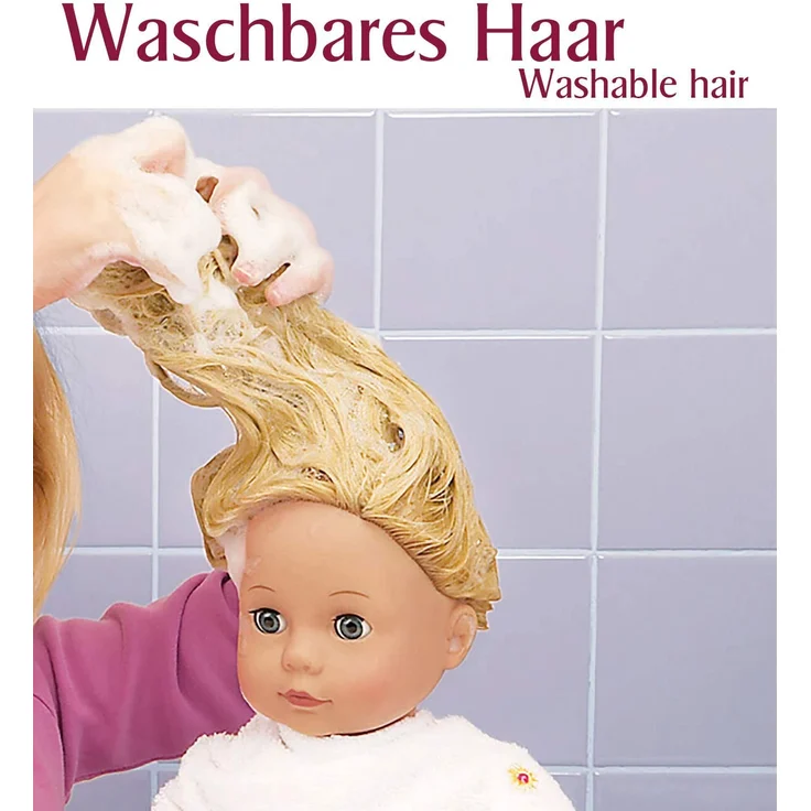 Götz 1959093 Hannah All Year Round Puppe - 50 cm große Stehpuppe, Blonde Haare, steingraue Augen - 16-teiliges Set – Bild 6