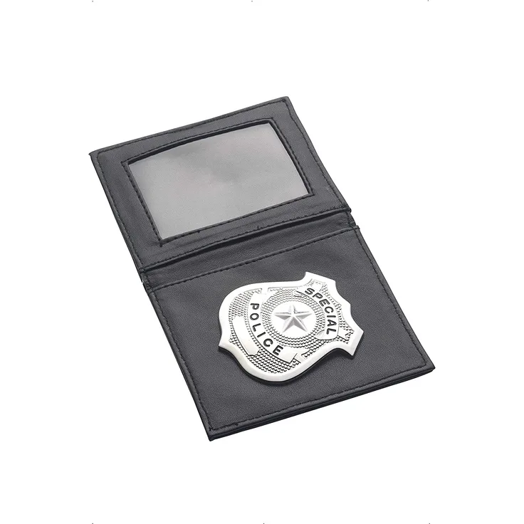 Polizeiabzeichen Silber in Etui, One Size