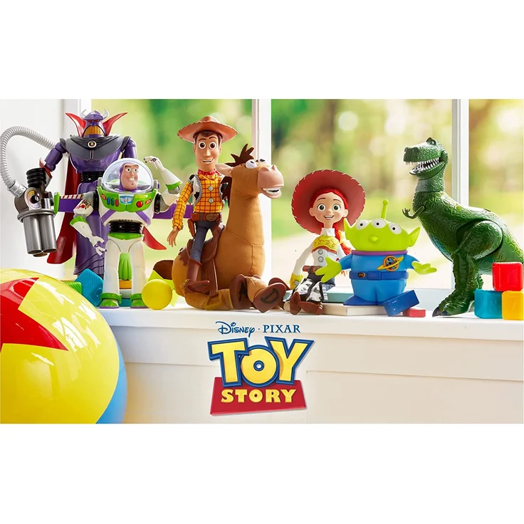 Disney Store Interaktive sprechende Actionfigur Buzz Lightyear aus Toy Story, 30 cm / 11", mit über 10 englischen Sätzen, interagiert mit Anderen Figuren, mit Laserstrahl, für Kinder ab 3 Jahren - Preisvergleich – Bild 8