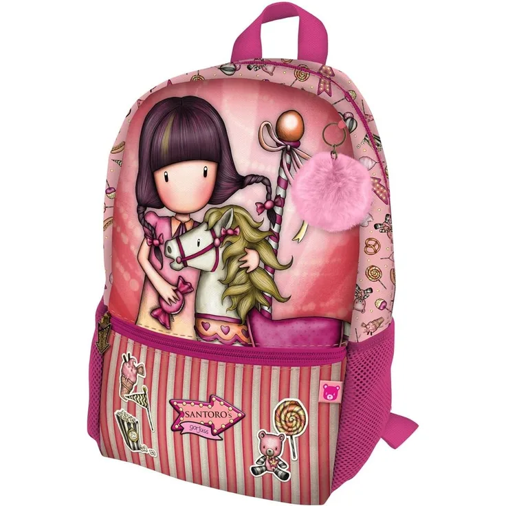 Small Backpack with a Suitcase Holder - Gorjuss - Carousel