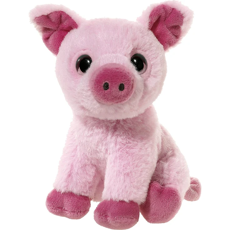 Heunec 273979 MINI-MI Schwein Plüschtier, Rosa