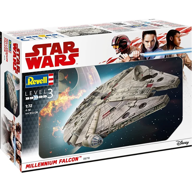 Revell 06718 Modellbausatz Millennium Falcon, 1:72 Scale – Bild 1
