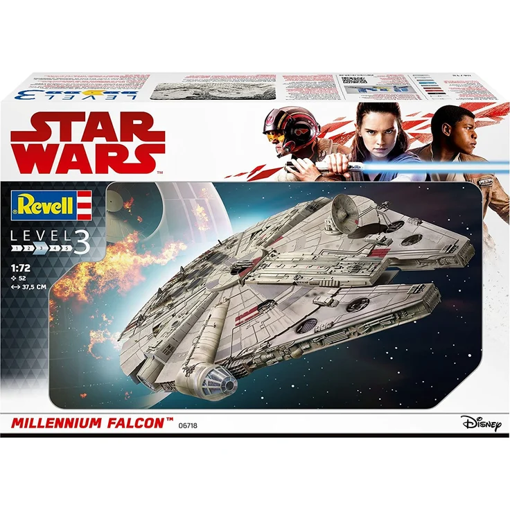 Revell 06718 Modellbausatz Millennium Falcon, 1:72 Scale – Bild 2