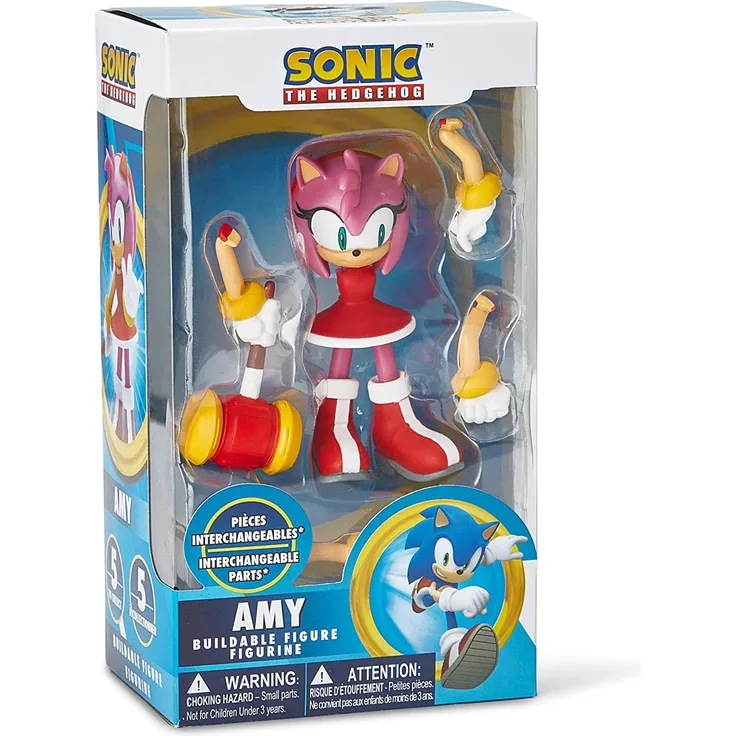 Sonic the Hedgehog baubare Figuren (Amy)