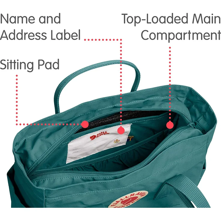 FJÄLLRÄVEN Totepack Rucksack/Shopper Blau – Bild 5