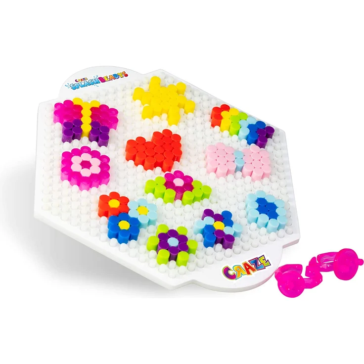 CRAZE Kinderringe Splash BEADYS Beginner-Set Ringe Kinderschmuck Bastelset 17852, bunt – Bild 2