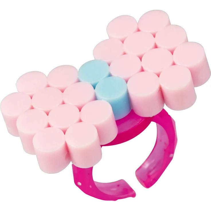 CRAZE Kinderringe Splash BEADYS Beginner-Set Ringe Kinderschmuck Bastelset 17852, bunt – Bild 5