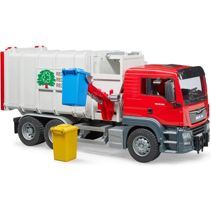 Bruder 3761 Man TGS Seitenlader Müll - LKW – Bild 4