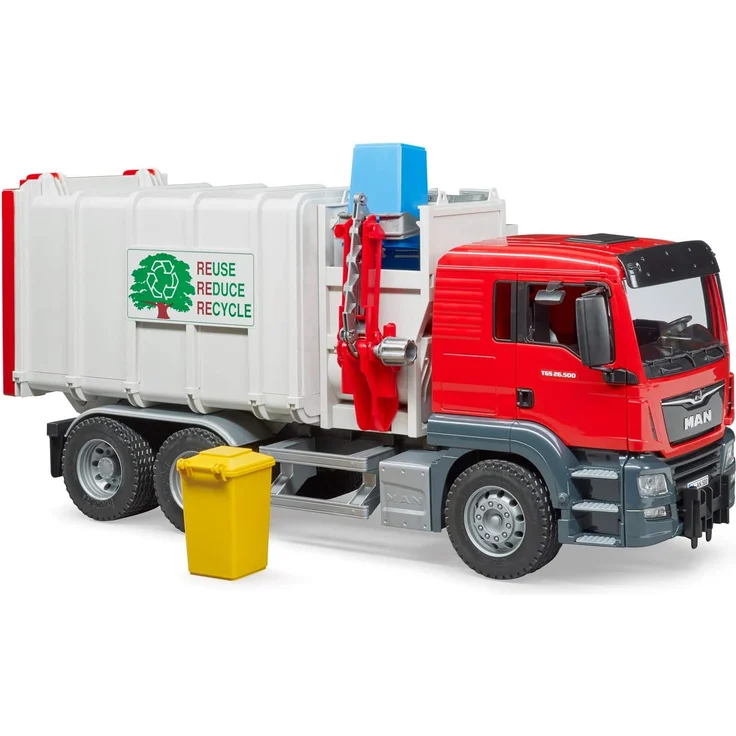 Bruder 3761 Man TGS Seitenlader Müll - LKW – Bild 5