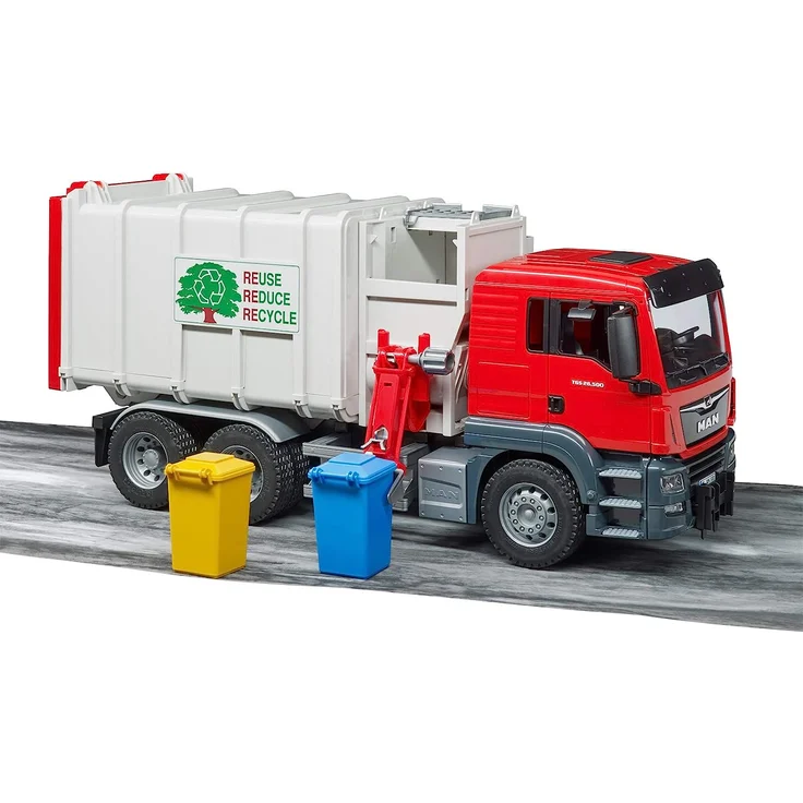 Bruder 3761 Man TGS Seitenlader Müll - LKW – Bild 7