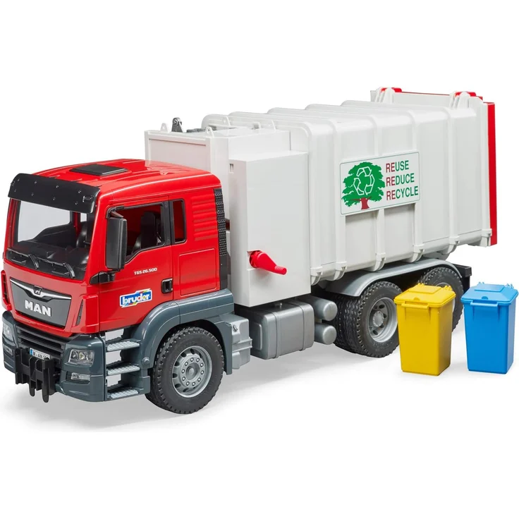Bruder 3761 Man TGS Seitenlader Müll - LKW – Bild 2