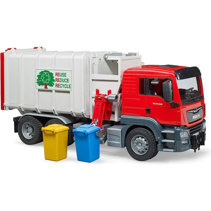 Bruder 3761 Man TGS Seitenlader Müll - LKW – Bild 3