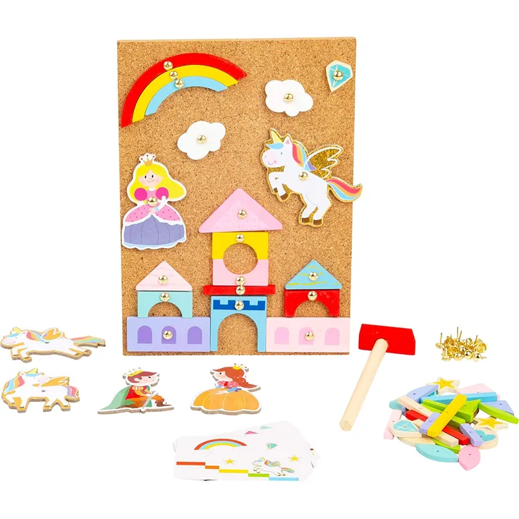 Legler 11571 Hammerspiel "Einhorn" Nagelspiel Motorikspiel Holz