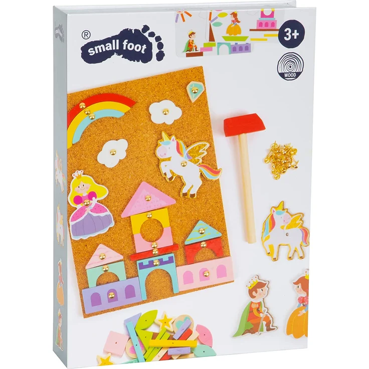 Legler 11571 Hammerspiel "Einhorn" Nagelspiel Motorikspiel Holz – Bild 5