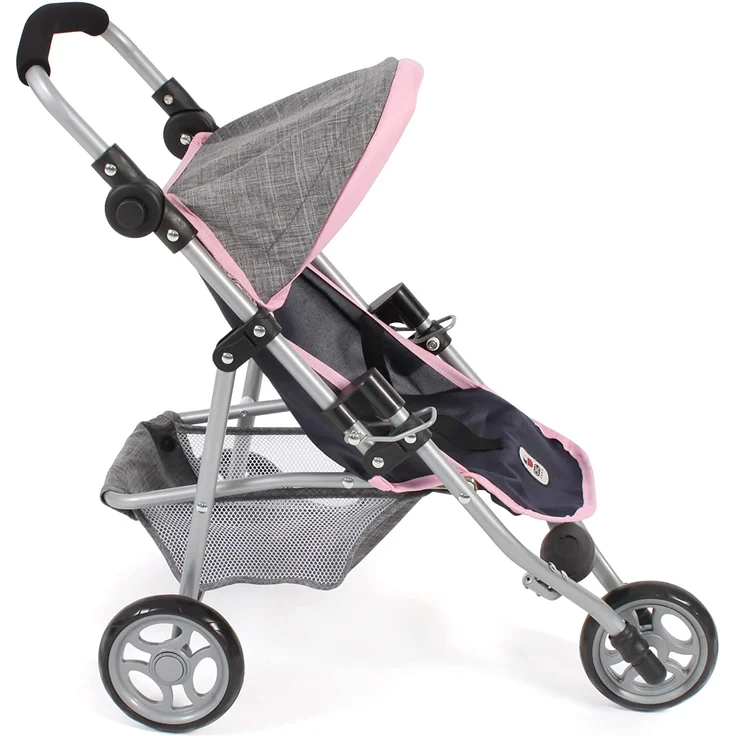 Bayer Chic 2000 Jogging-Buggy LOLA Melange grau-navy – Bild 2