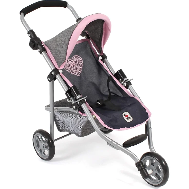 Bayer Chic 2000 Jogging-Buggy LOLA Melange grau-navy – Bild 1