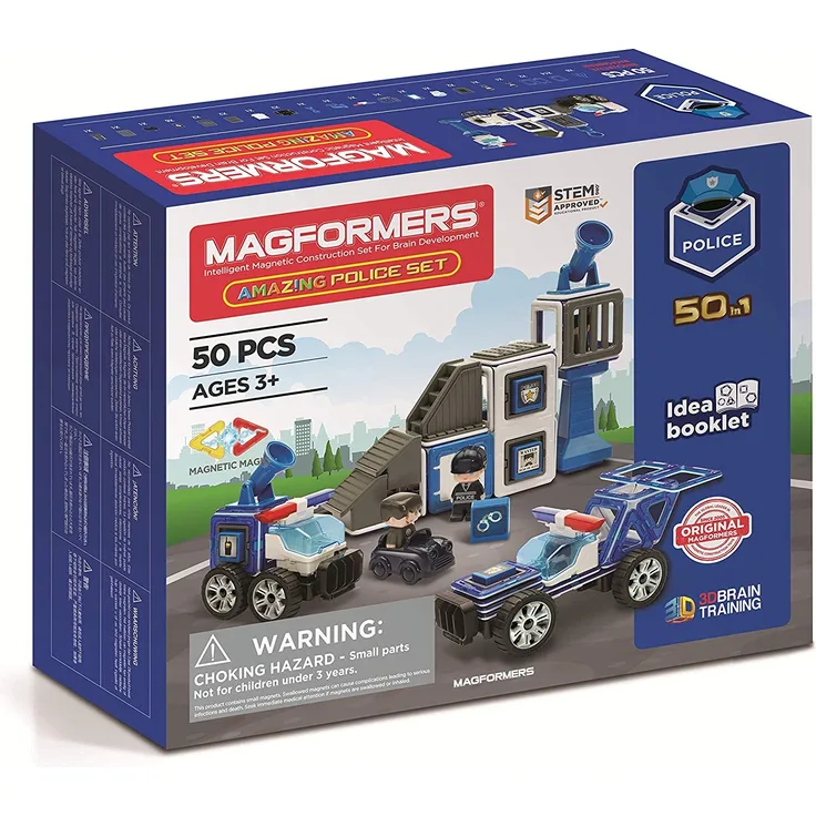 MAGFORMERS® Amazing Police Set