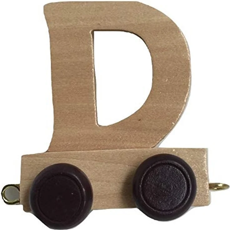 Personalisierbar namenszug holzzug für Buchstabenzug D