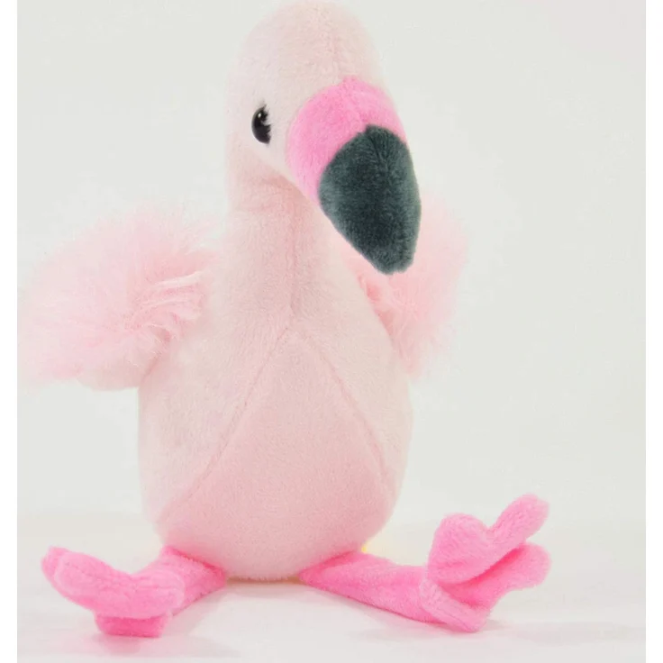 Kögler 75764 - Felicitas, Mini Flamingo aus Plüsch im Ei, ca. 13 cm groß, kleines Plüschtier zum Kuscheln und Liebhaben, als kleines Geschenk für Kinder, Jungen und Mädchen – Bild 3