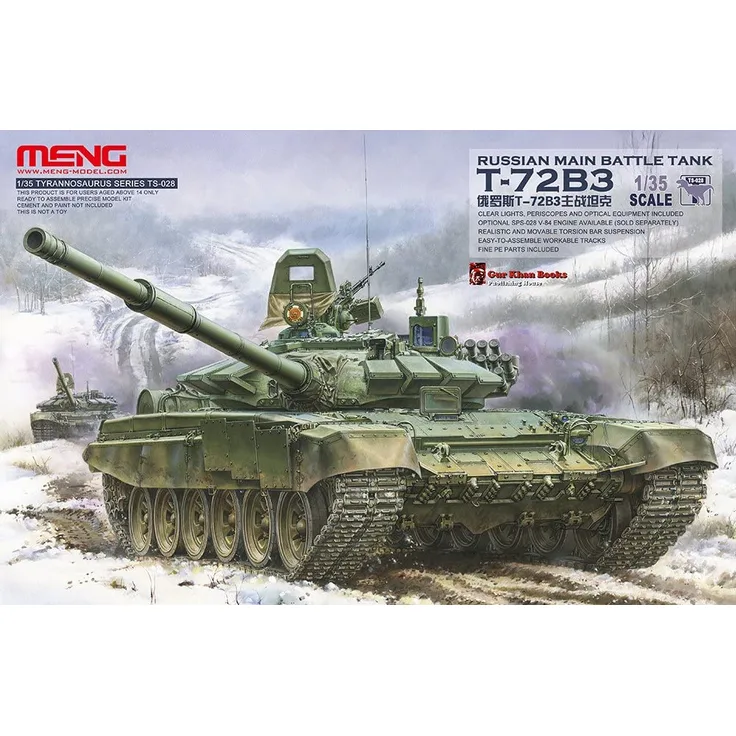 MENG-Model TS-028 Russian Main Battle Tank T-72B3