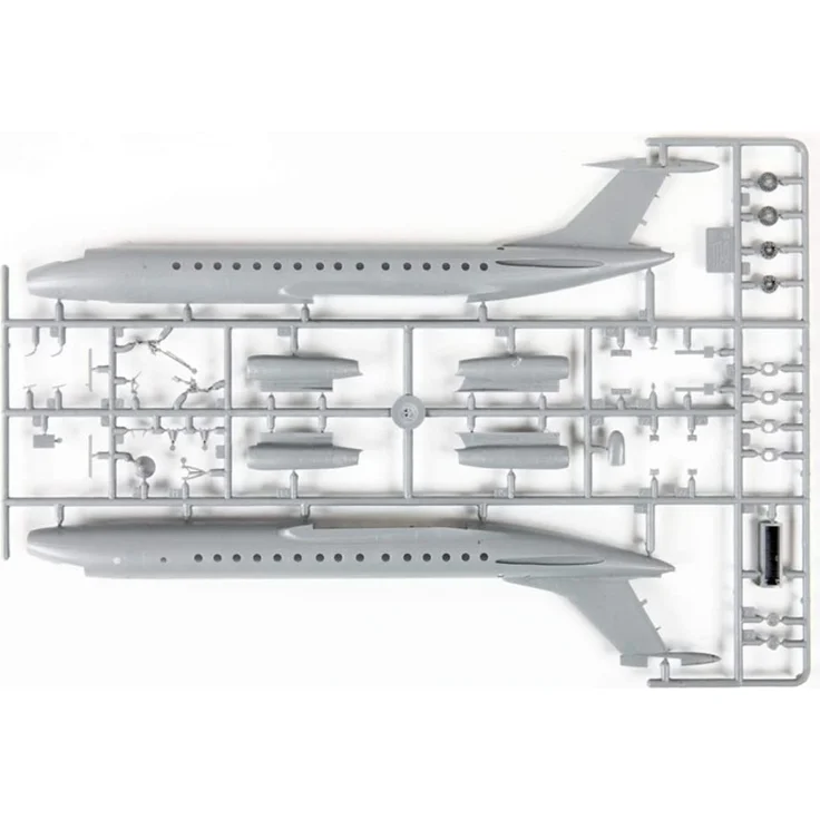 Zvezda Tupolev Tu-134B 1:144 (7007) – Bild 6