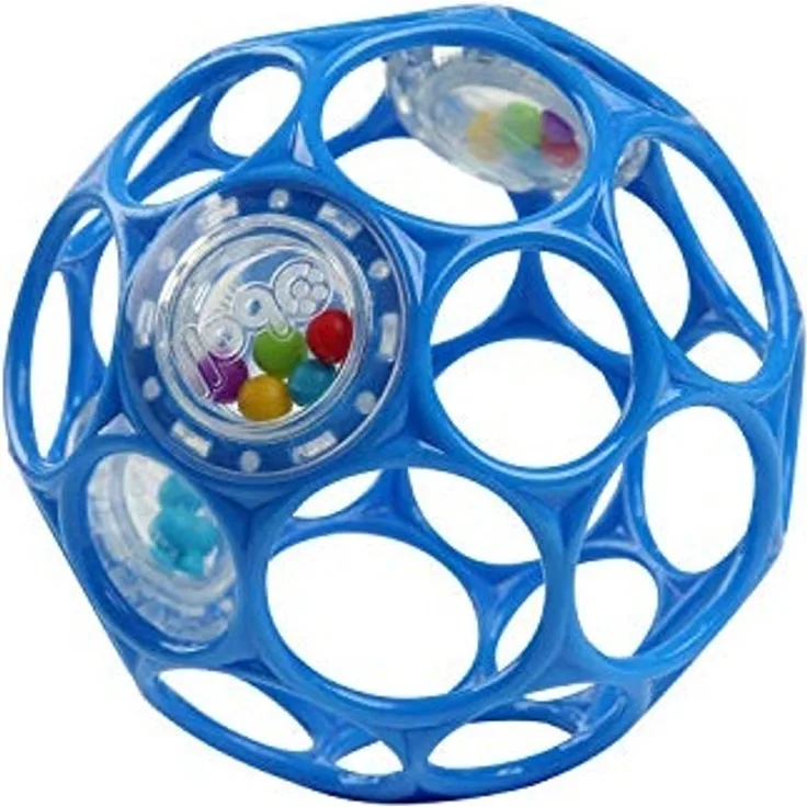 Oball Rattle 10cm blau