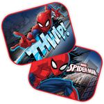 Disney Car Sunshades 2Pcs 44X35cm Spiderman