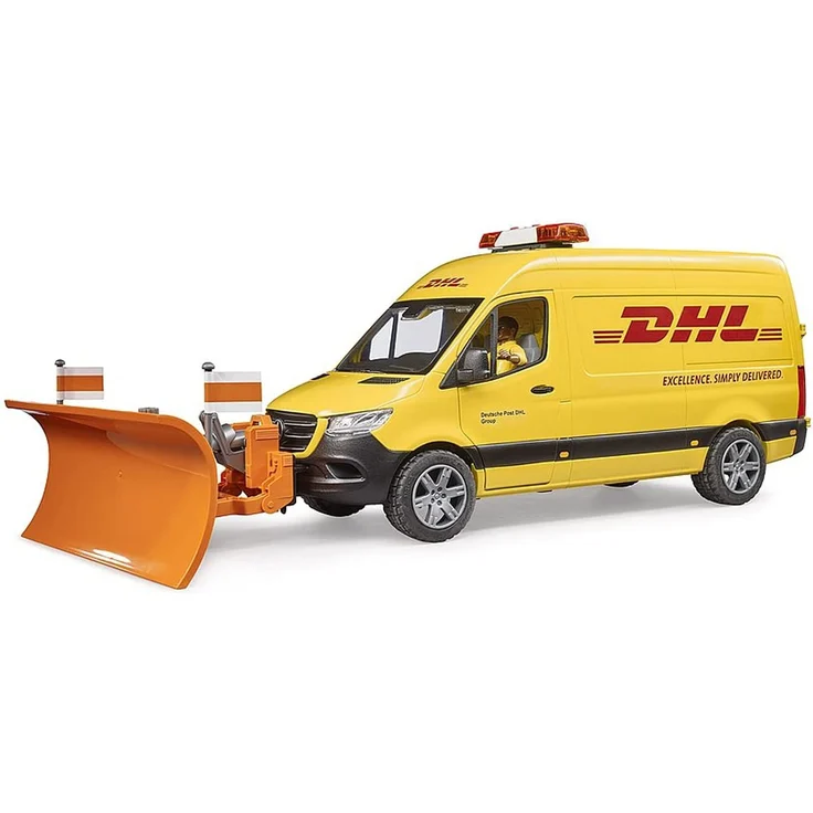 Bruder 02671 'MB Sprinter DHL mit Fahrer', ab 4 Jahren, 43,5 × 16,3 × 18,5 cm, Maßstab 1:16 – Bild 7