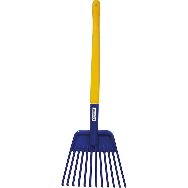 spielstabil Laubrechen blau 67cm – Bild 1