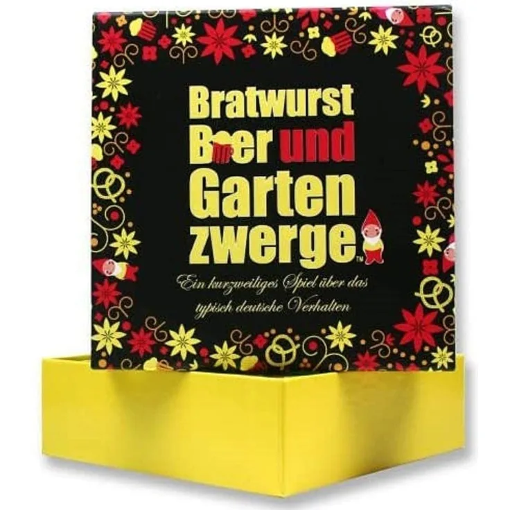 Kylskapspoesi 46001 - Bratwurst, Bier und Gartenzwerge (Kartenspiel)