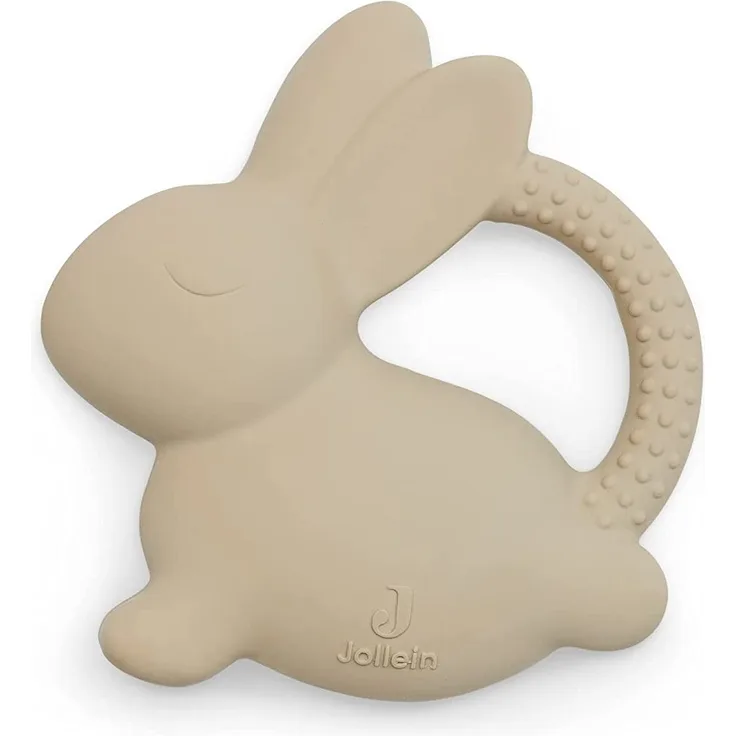 Jollein Bunny Beißring Nougat - Beige