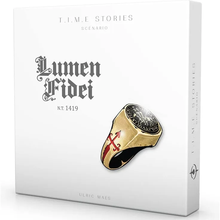 Asmodee TIME Stories - Lumen Fidei, Erweiterung, Kennerspiel, Erzählspiel, Deutsch