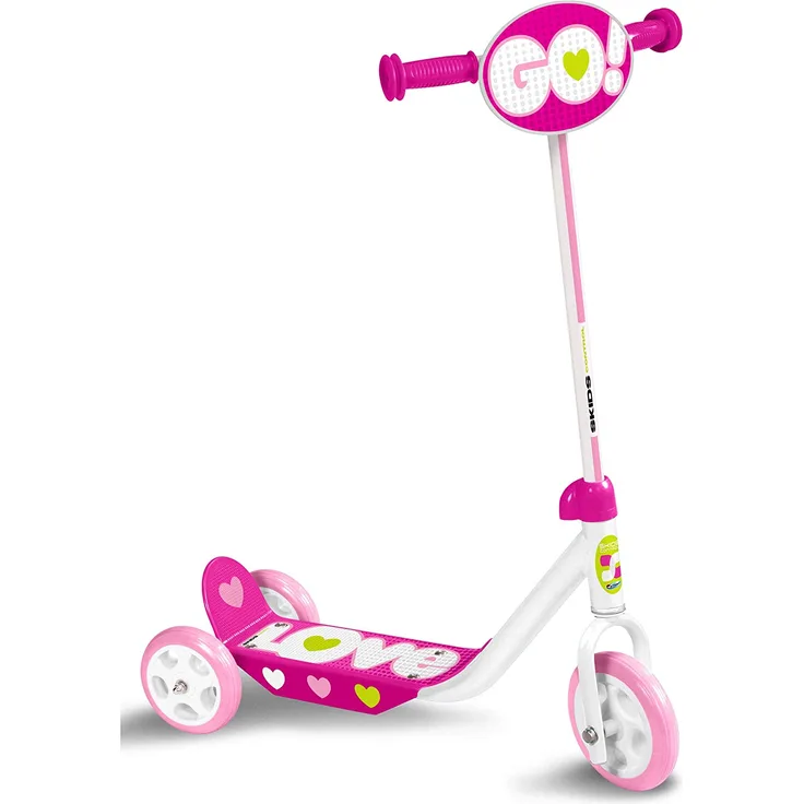 kinderstep Love Mädchen Freilauf Rosa/Weiß