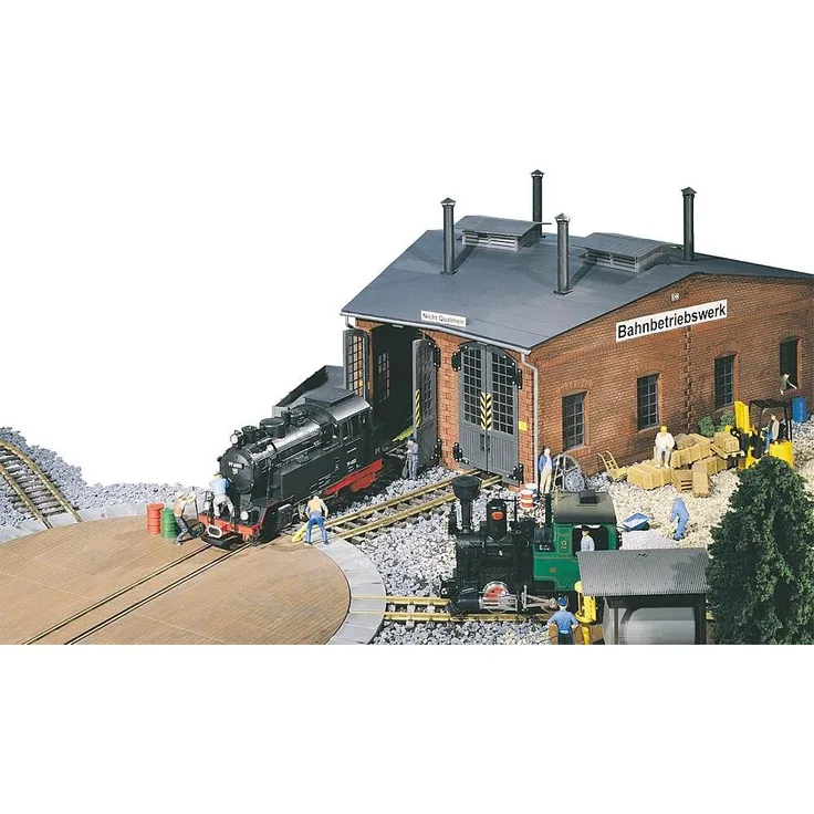 Pola 331750 Ringlokschuppen, 2-ständig - Spur G - Neu - OVP