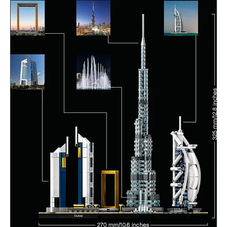 LEGO Architecture 21052 'Dubai', 740 Teile, ab 16 Jahren – Bild 6