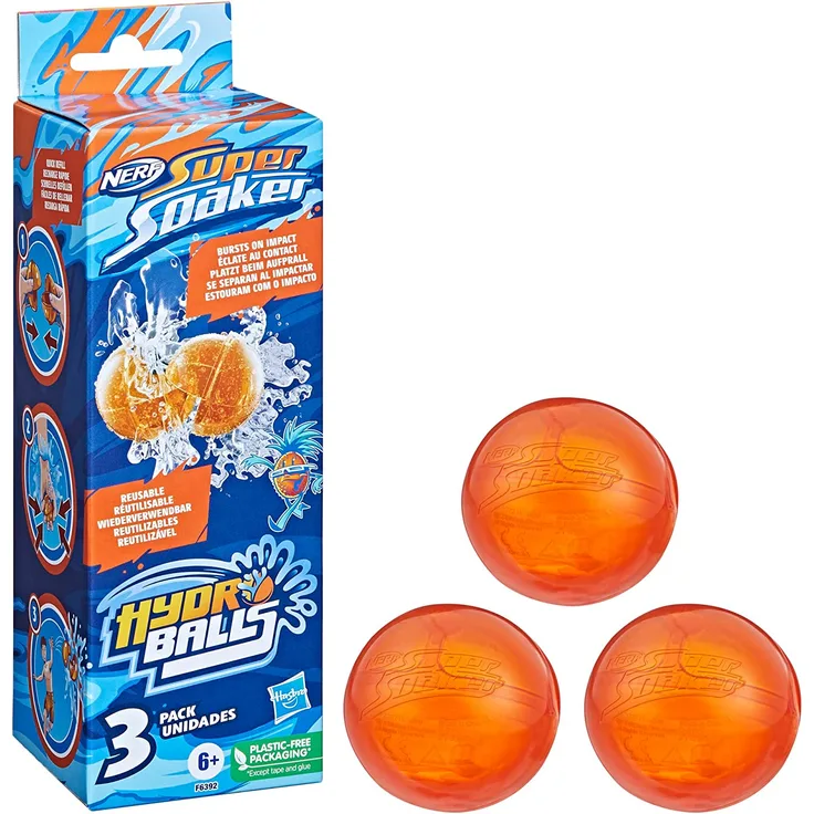 Hasbro F63925L0 Super Soaker Hydro Balls 3er Pack - Preisvergleich