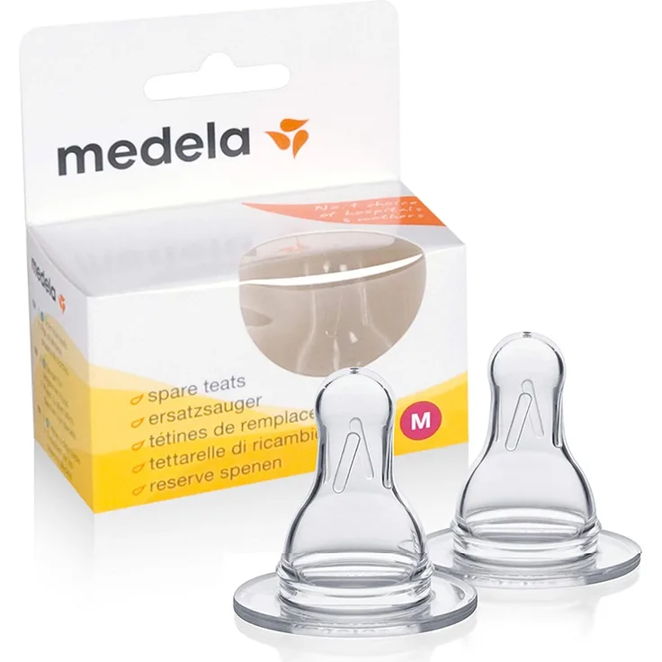 Medela Ersatzsauger, mittlerer Fluss, Gr. M