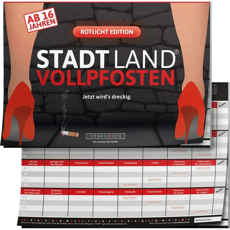 STADT LAND VOLLPFOSTEN - Rotlicht Edition Jetzt wird´s dreckig