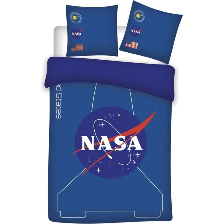 bettbezug NASA junior 140 x 200 Polyester blau