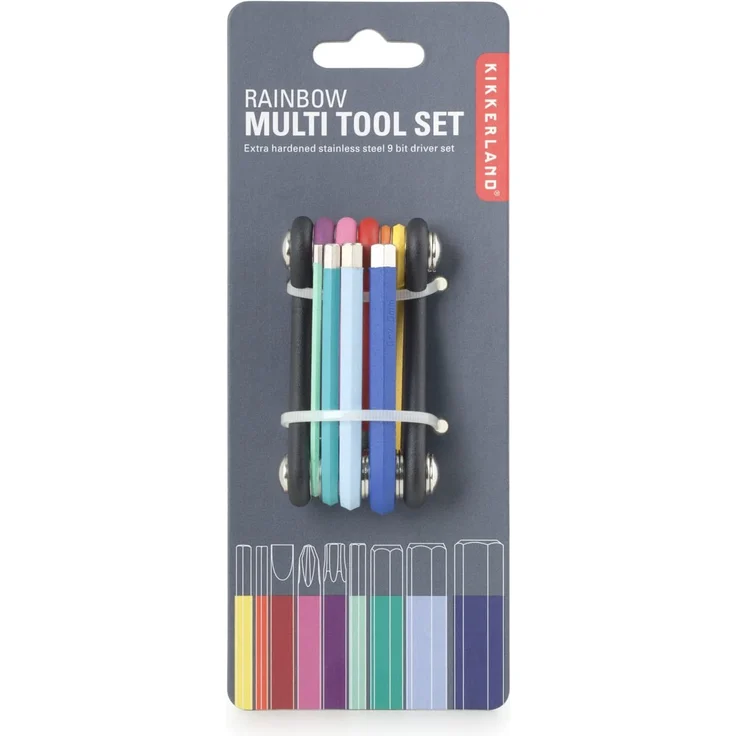 Kikkerland CD120 RAINBOW MULTI TOOL – Bild 6