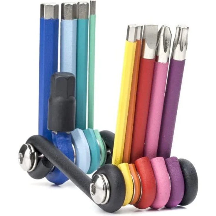 Kikkerland CD120 RAINBOW MULTI TOOL – Bild 1