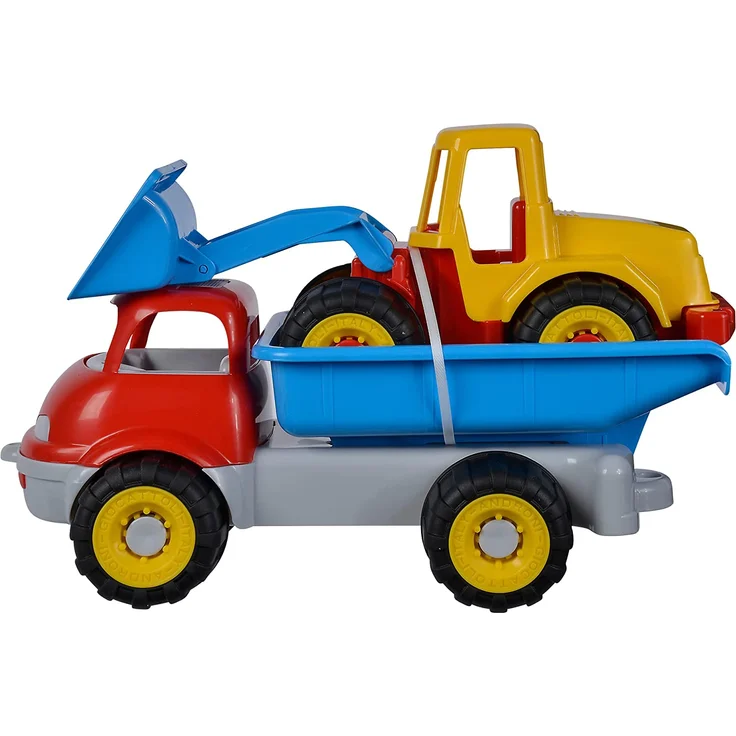 LKW Kipper mit Bagger gefüllt - Outdoor- Sand Laster – Bild 8