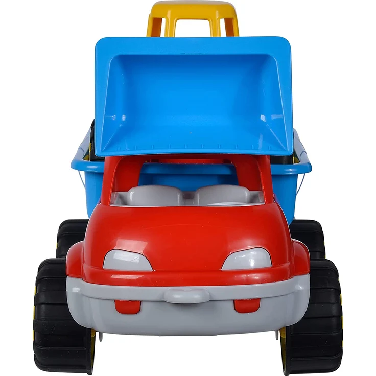LKW Kipper mit Bagger gefüllt - Outdoor- Sand Laster – Bild 9