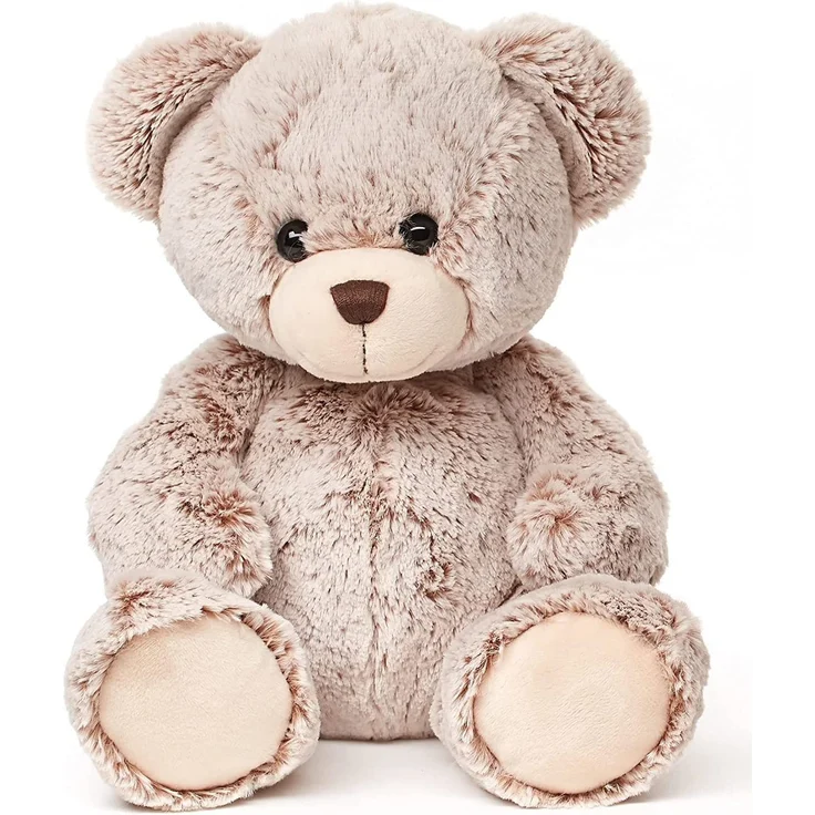 Uni-Toys - Teddy superweich (hellbraun) - 24 cm (Höhe) - Teddybär - Plüschtier, Kuscheltier, TE-00201 – Bild 1