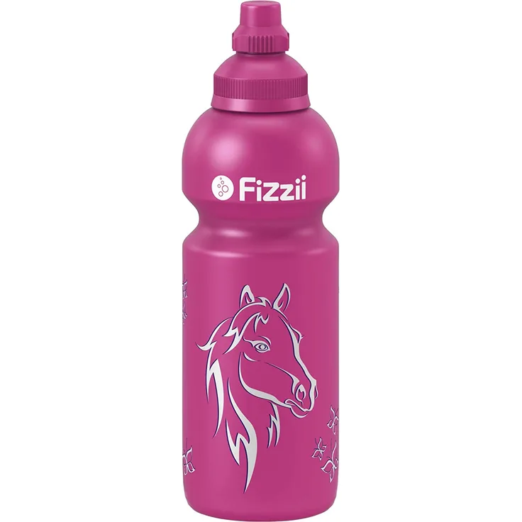 Fizzii Trinkflasche Pferdekopf 600 ml. auslaufsicher