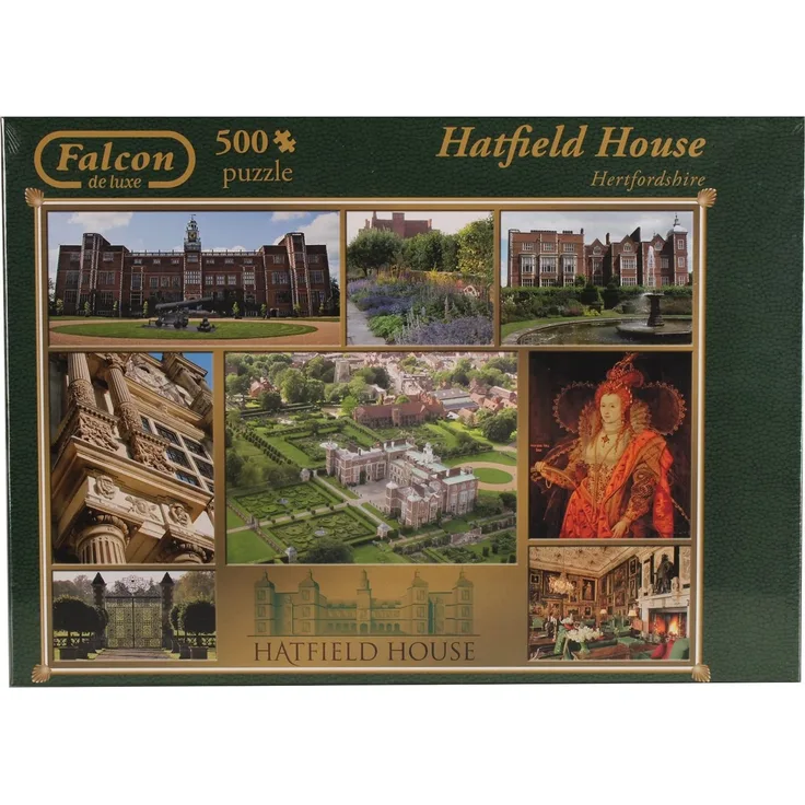 Jumbo 11041 - Falcon - Hatfield House Puzzle, 500 Teile