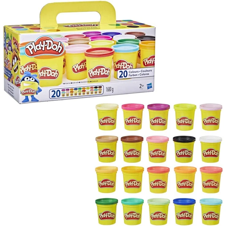 Hasbro - Play-Doh - Super Farbenset, 20er Pack – Bild 3