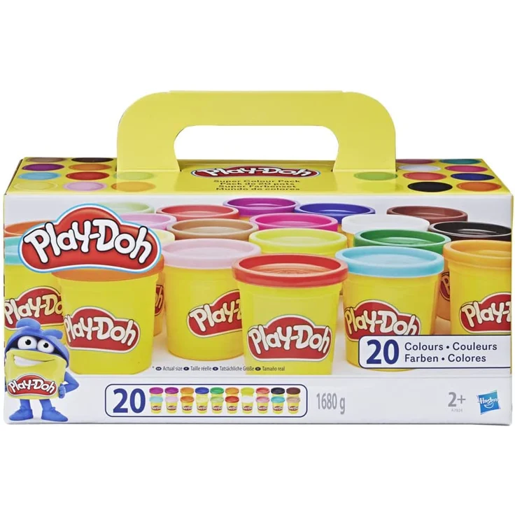Hasbro - Play-Doh - Super Farbenset, 20er Pack – Bild 1