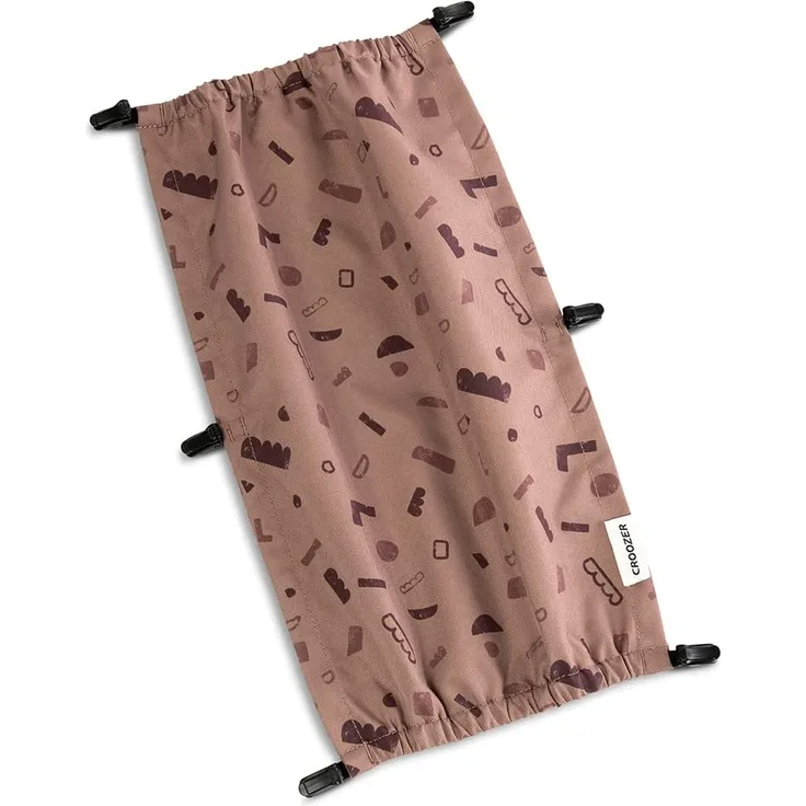 Croozer Sonnenschutz für Kid Vaaya 1 & Kid Keeke 1 Kraams Kollektion - Red Patterned